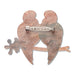 Erstwilder Best Budgies Birds Brooch ~15th Birthday Fan Favorites Collection~