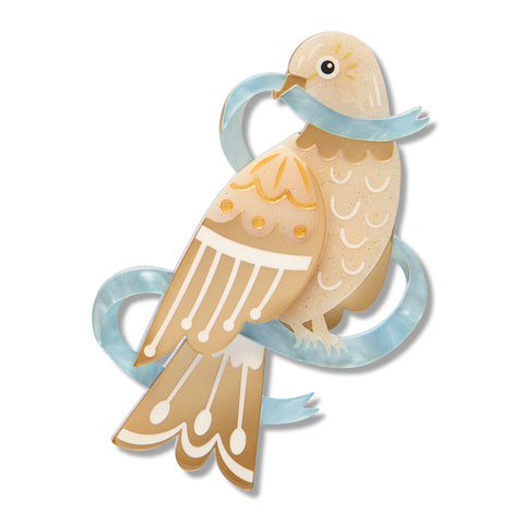 Erstwilder Blue Ribbon Days Dove Brooch ~2026 Celebrations Collection~