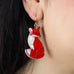 Erstwilder x Fleur Harris Charming Fox Drop Pierced Earrings ~Designed in Melbourne~