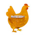 Erstwilder x Pete Cromer Clara the Chicken Brooch ~2026 Easter Collection~