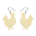 Erstwilder x Pete Cromer Clara the Chicken Drop Earrings ~2026 Easter Collection~