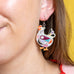 Erstwilder x Pete Cromer Clara the Chicken Drop Earrings ~2026 Easter Collection~