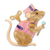 Erstwilder x Fleur Harris Clockwork Mouse Brooch ~ The Magic Faraway Tree 2026 Collection ~