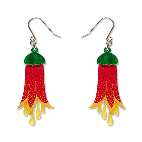 Erstwilder x Royal Botanic Gardens Victoria Common Correa Flowers Drop Earrings ~2026 Collection~