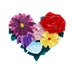 Erstwilder "Corazon De Flores" Floral Frida Kahlo Brooch with Gift Box ~Designed in Melbourne~