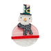 Erstwilder Cozy Christmas Chap Snowman Brooch ~Merry Kitschmas Collection~