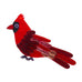 Erstwilder x Jocelyn Proust Crimson Cardinal Bird Brooch with Gift Box