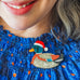 Erstwilder Daphne the Duck Brooch ~Merry Menagerie Collection~