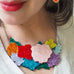 Erstwilder "Declaracion Floral" Frida Kahlo Flower Necklace with Gift Box