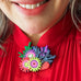 Erstwilder Deep Reef Corals Brooch with Gift Box  ~Great Barrier Reef Collection~