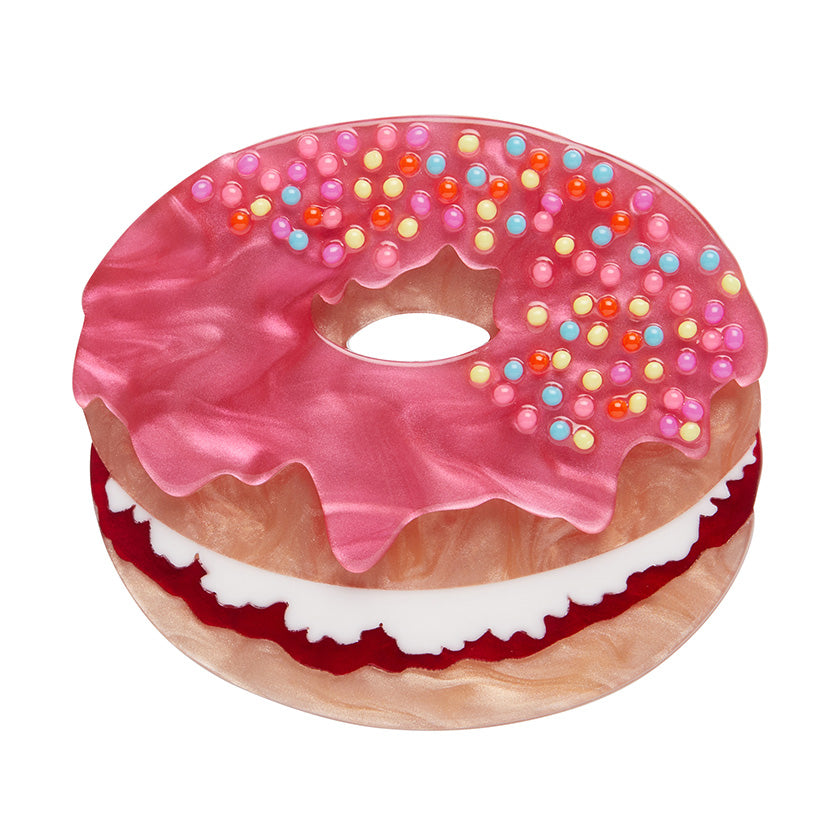 Erstwilder x Katherine Sabbath Donut Cake Brooch ~Designed in Melbourne~