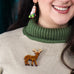 Erstwilder x Fleur Harris Enchanted Deer Brooch Designed in Melbourne