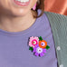 Erstwilder Eye Spy Flowers Brooch ~2026 Midnight Mischief Collection~