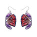 Erstwilder "Fervent Feather Flower" Drop Pierced Earrings with Gift Box