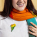 Erstwilder Garden Goddess Daffodil Floral Brooch ~15th Birthday Fan Favorites Collection~