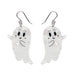 Erstwilder Ghost Halloween Drop Pierced Earrings Designed in Australia