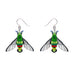 Erstwilder Glimmer the Hawk Moth Pierced Earrings ~Australiana Collection~