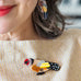 Erstwilder x Jocelyn Proust Go For Goldfinch Bird  Brooch with Gift Box