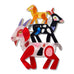 Erstwilder x Pete Cromer Goat Goals Three Goats Brooch ~ Fairy Tales Part 2 Collection ~