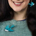 Erstwilder x Fleur Harris Graceful Swallow Brooch Designed in Melbourne