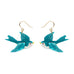 Erstwilder x Fleur Harris Graceful Swallow Drop Pierced Earrings ~Designed in Melbourne~