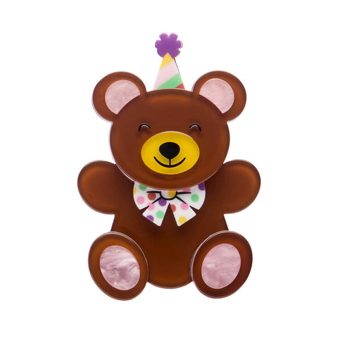 Erstwilder Grand Prize Teddy Bear Brooch with Gift Box  ~A Day At The Fair~