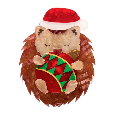 Erstwilder Hannah the Hedgehog Brooch ~Merry Menagerie Collection~