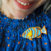 Erstwilder Harlequin Tuskfish Brooch with Gift Box  ~Great Barrier Reef Collection~