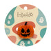 Erstwilder Jack O Lantern Pumpkin Halloween Mini Brooch Designed in Australia