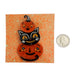 Johanna Parker x Lipstick & Chrome Jolly Jack Pumpkin Stack Halloween Brooch