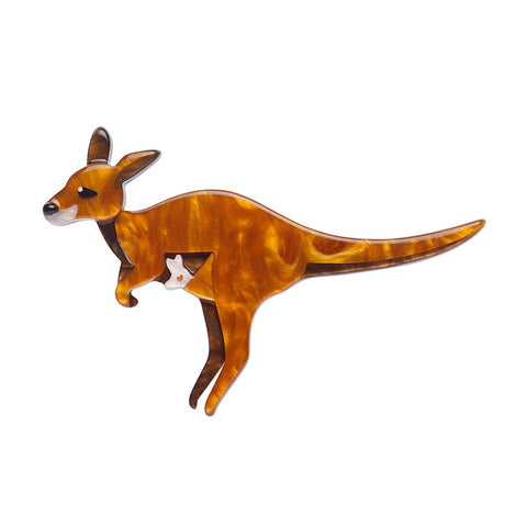 Erstwilder Joy the Kangaroo Brooch ~Australiana Collection~