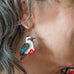 Erstwilder Kip the Kookaburra Drop Earrings ~Merry Menagerie Collection~