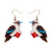 Erstwilder Kip the Kookaburra Drop Earrings ~Merry Menagerie Collection~