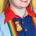 Erstwilder x Rainbow Brite Lala Orange Brooch ~Rainbow Brite Collection~