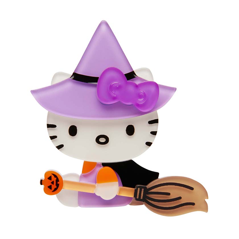 Erstwilder "Learn to Spell" Hello Kitty Halloween Brooch with Gift Box