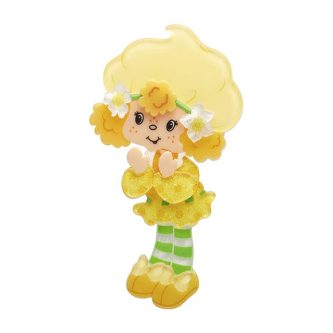 Erstwilder Lemon Meringue Brooch with Gift Box  ~The World of Strawberry Shortcake~