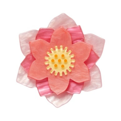 Erstwilder "Lotus Rising" Flower Brooch with Gift Box ~Designed in Melbourne~