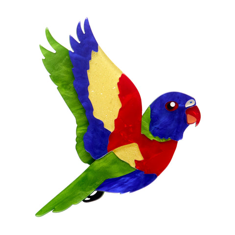 Erstwilder Lulu the Lorikeet Brooch ~Australiana 2025 Collection~