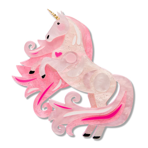 Erstwilder x Pete Cromer Magical Ally Unicorn Brooch ~ Fairy Tales Part 2 Collection ~