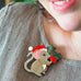Erstwilder Milly the Mouse Brooch ~Merry Menagerie Collection~