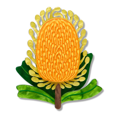 Erstwilder x Royal Botanic Gardens Victoria Mountain Banksia Brooch ~2026 Collection~