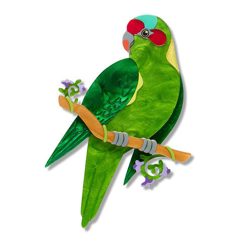 Erstwilder x Royal Botanic Gardens Victoria Musk Lorikeet Bird Brooch ~2026 Collection~