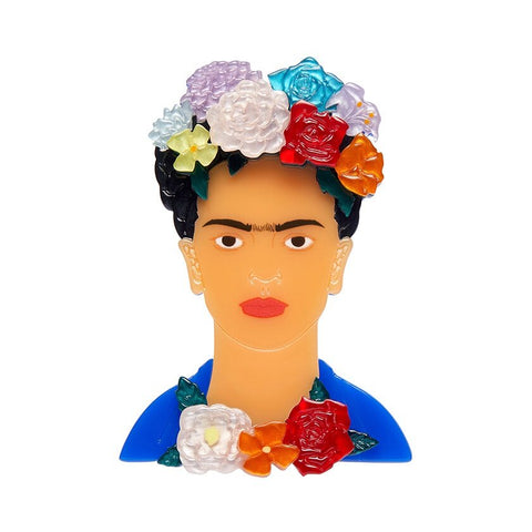 Erstwilder "My Own Muse Frida" Frida Kahlo Brooch with Gift Box ~Designed in Melbourne~