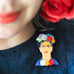 Erstwilder "My Own Muse Frida" Frida Kahlo Brooch with Gift Box ~Designed in Melbourne~