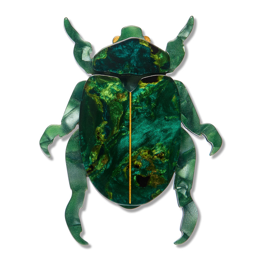 Erstwilder Nature's Noel Beetle Brooch ~15th Birthday Fan Favorites Collection~
