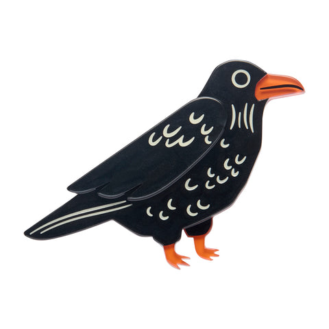 Erstwilder x Megan Roy Nevermore Noir Brooch *GIFT WITH PURCHASE ONLY*