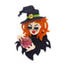 Erstwilder Not So Wicked Halloween Witch Brooch Designed in Australia