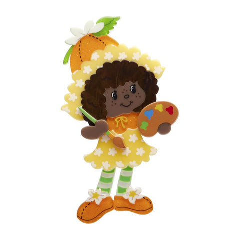 Erstwilder Orange Blossom Brooch with Gift Box  ~The World of Strawberry Shortcake~