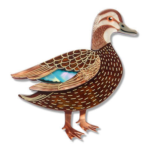 Erstwilder x Royal Botanic Gardens Victoria Pacific Black Duck Brooch ~2026 Collection~