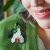 Erstwilder Paddy & Pip the Penguins Brooch ~Merry Menagerie Collection~